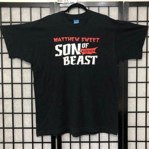 "94 Vintage Matthew Sweet Son of Altered Beast T shirt Tee Black XL Rock 90's PP